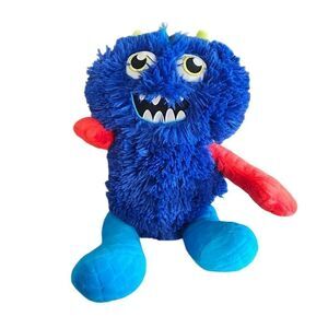 Build a bear blue mixture monster plush